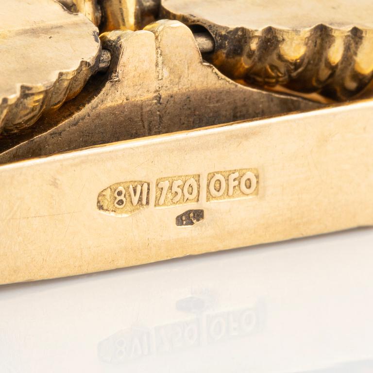 Bracelet, 18K gold, Italian mark.