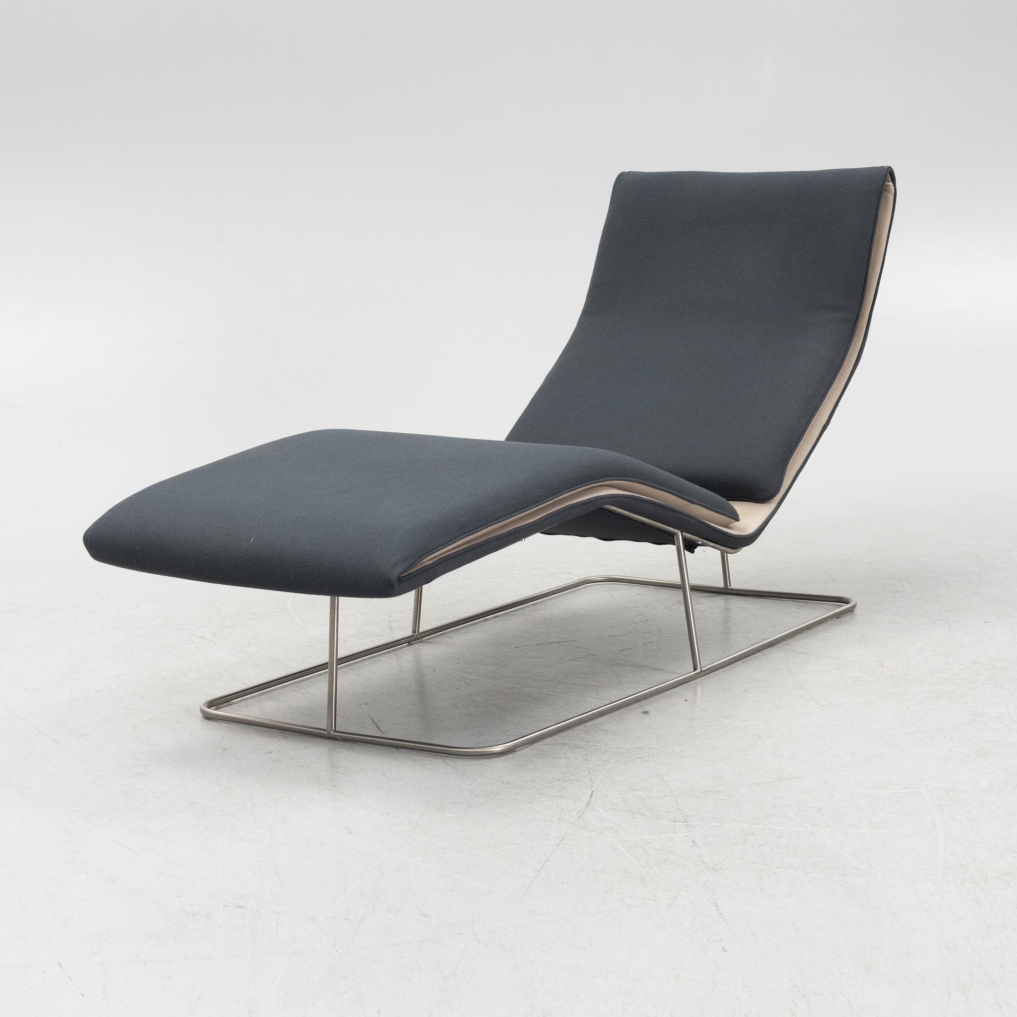 Claesson Koivisto Rune, a 'Leaf' recliner, prototype, Living Divani, Italy.