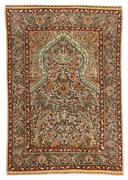 432. MATTA. Old silke Hereke Souf. 155,5 x 111,5 cm.