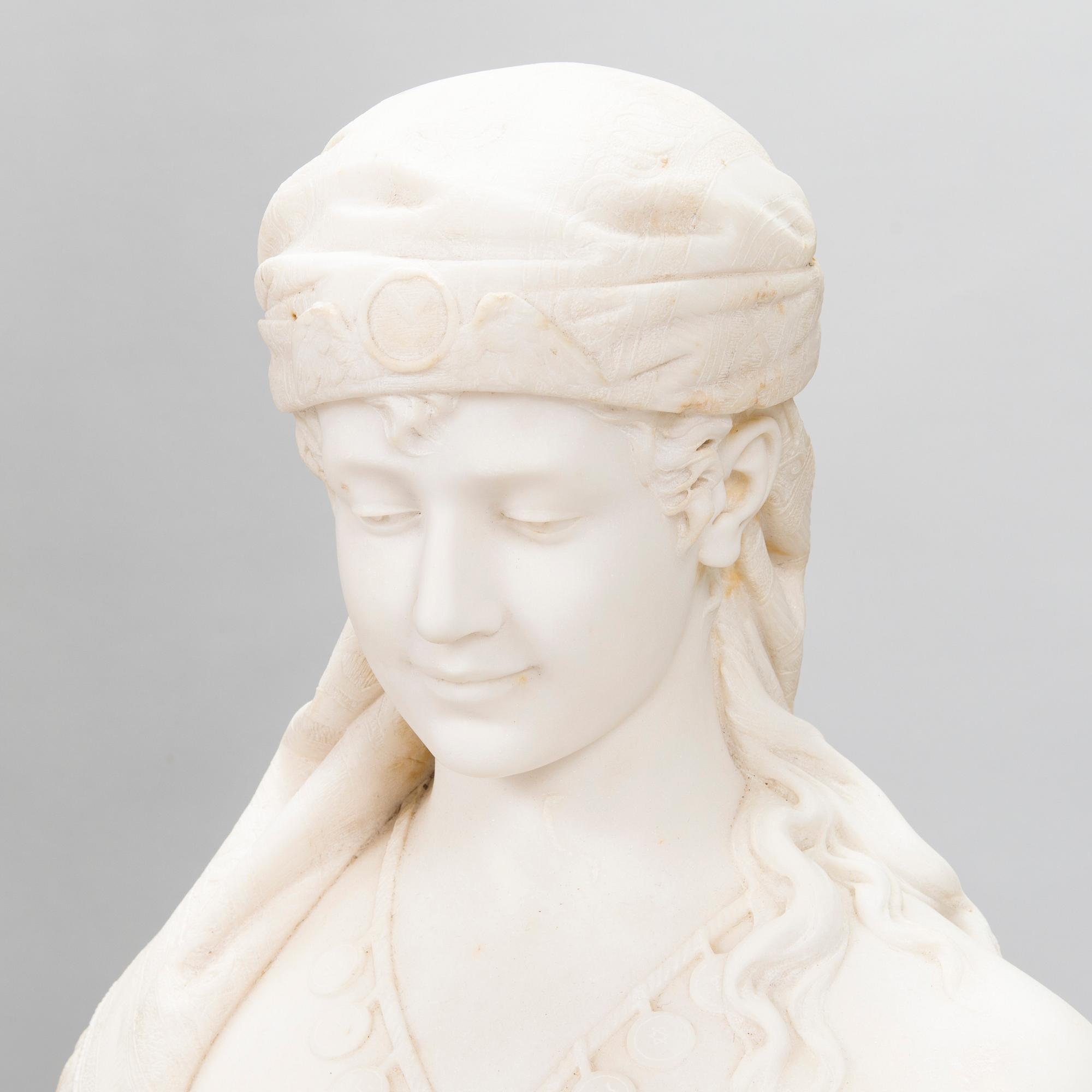 Cesare Lapini, Bust of Cleopatra.