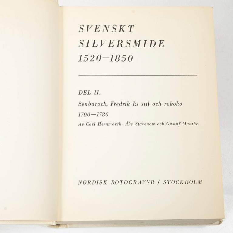 Parti silverlitteratur, 10 volymer.