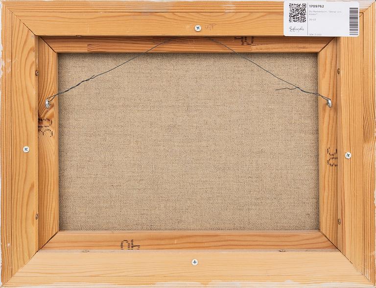 Bo Markenholm, "Stenar och krukor".