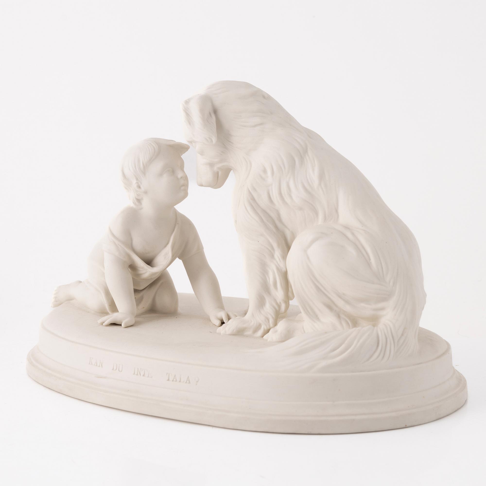 A group of three figurines, Gustafsberg, early 20th Century.