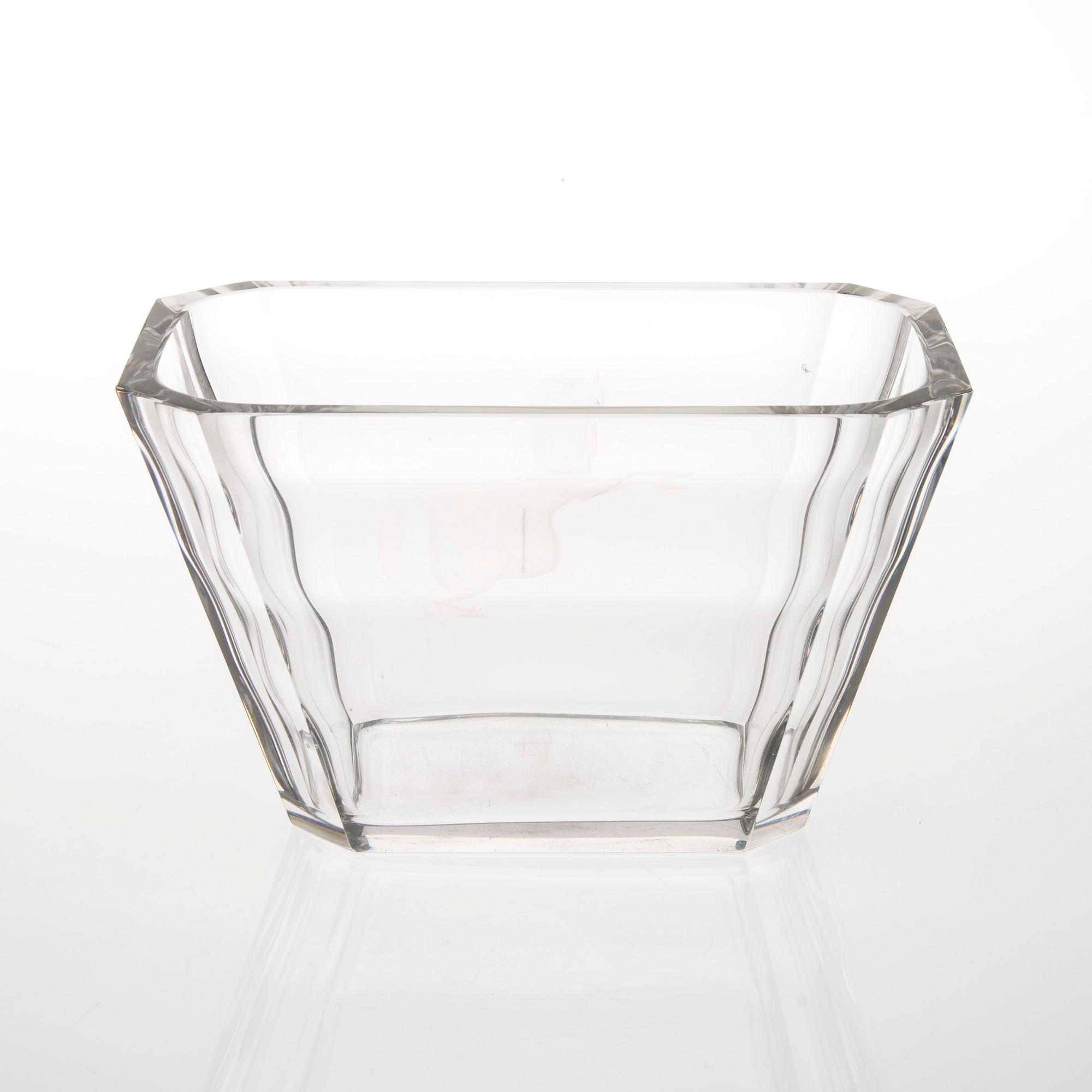 SKÅL, glas, Vicke Lindstrand,  Orrefors 1935.