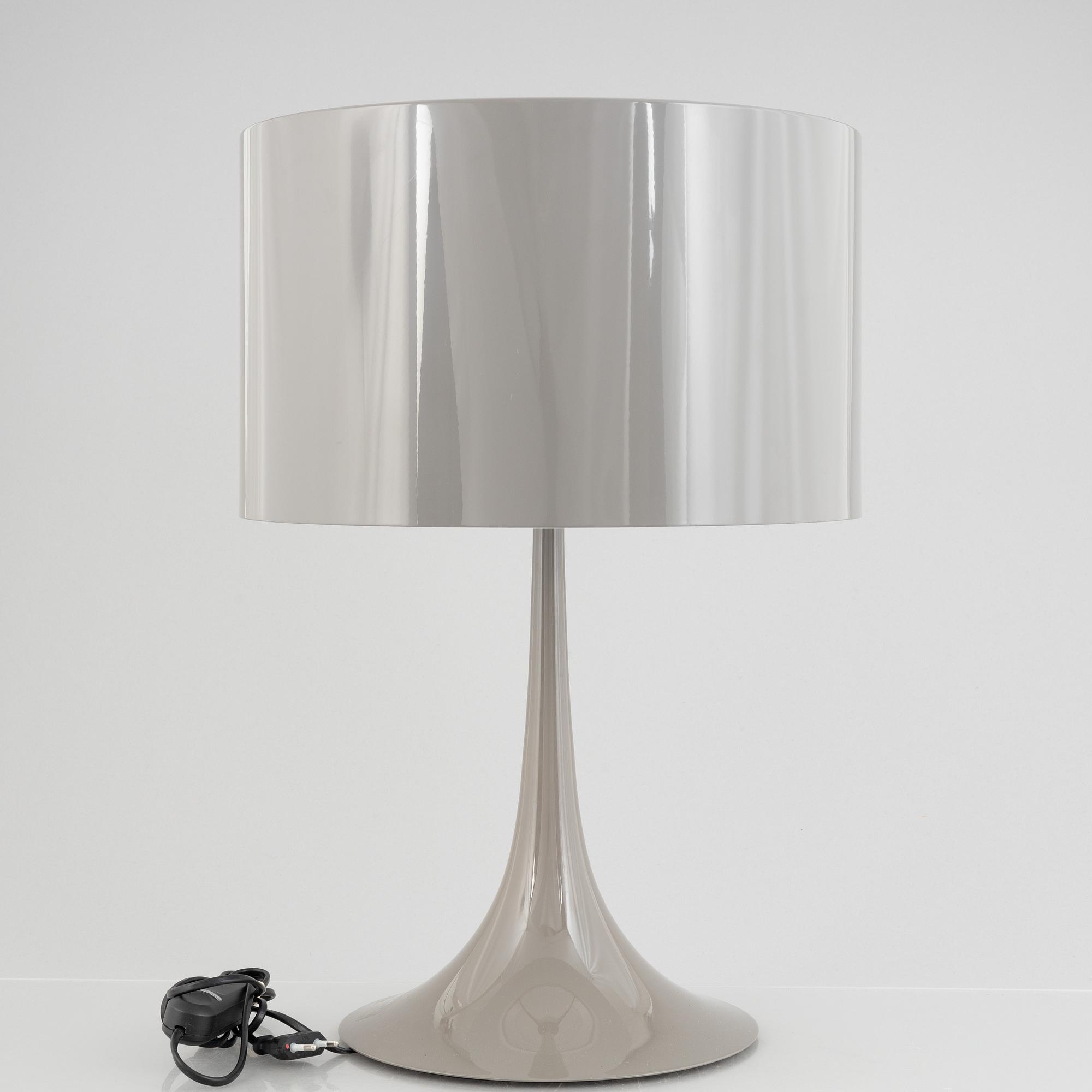 Sebastian Wrong, bordslampa, "Spun Light T1", Flos, Italien, 2000-tal.