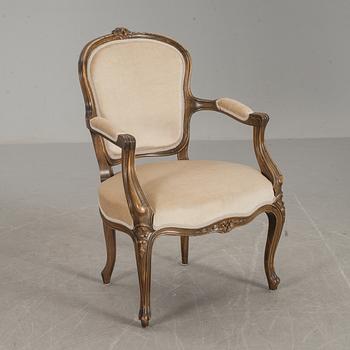 KARMSTOL, rokokostil, 1900-tal.