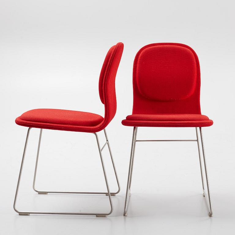 Jasper Morrison, six ''Hi Pad' chairs, Cappellini, Italy.