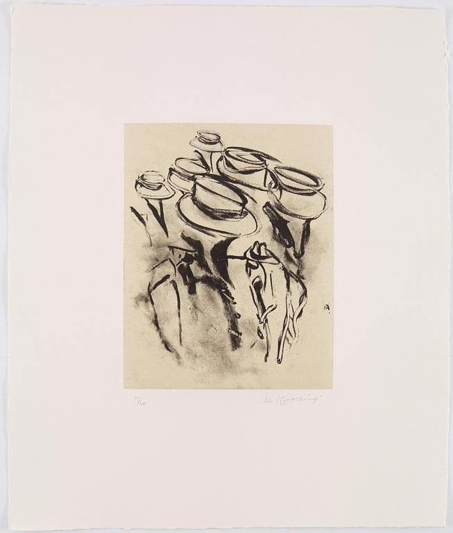 Willem de Kooning, "Seventeen Lithographs for Frank O'Hara".