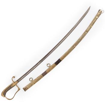 SABEL, Sverige, m/1824, för officer.