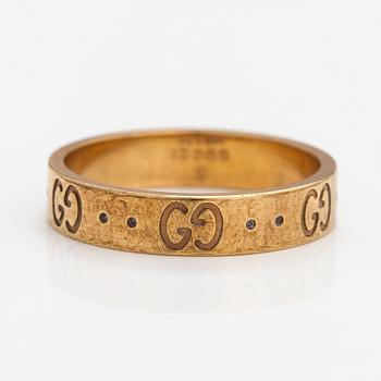 Gucci, Ring "Icon", 18K guld. Märkt Gucci, Made in Italy, 13.