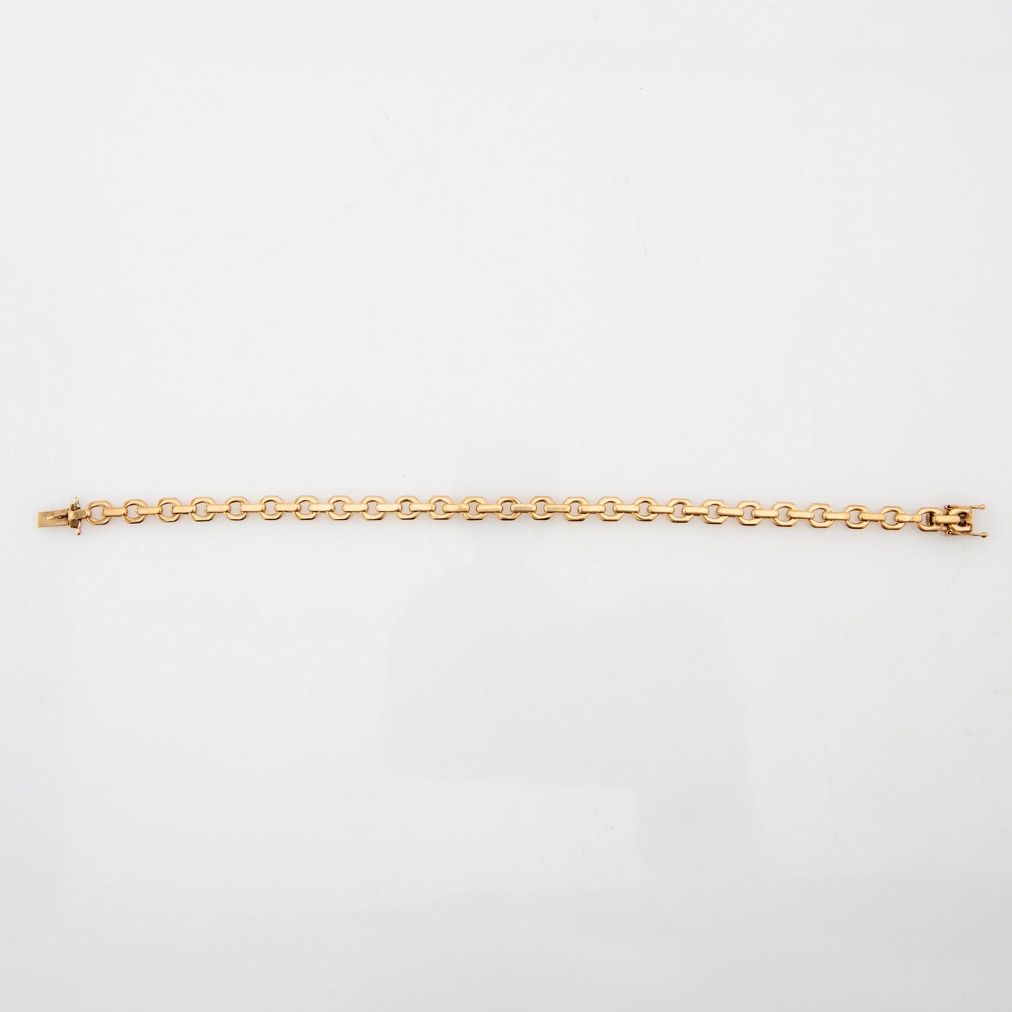 Bracelet 18K gold, G. Dahlgren & Co Malmö 1946.