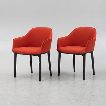 Ronan & Erwan Bouroullec, a pair of 'Softshell' chairs, Vitra.