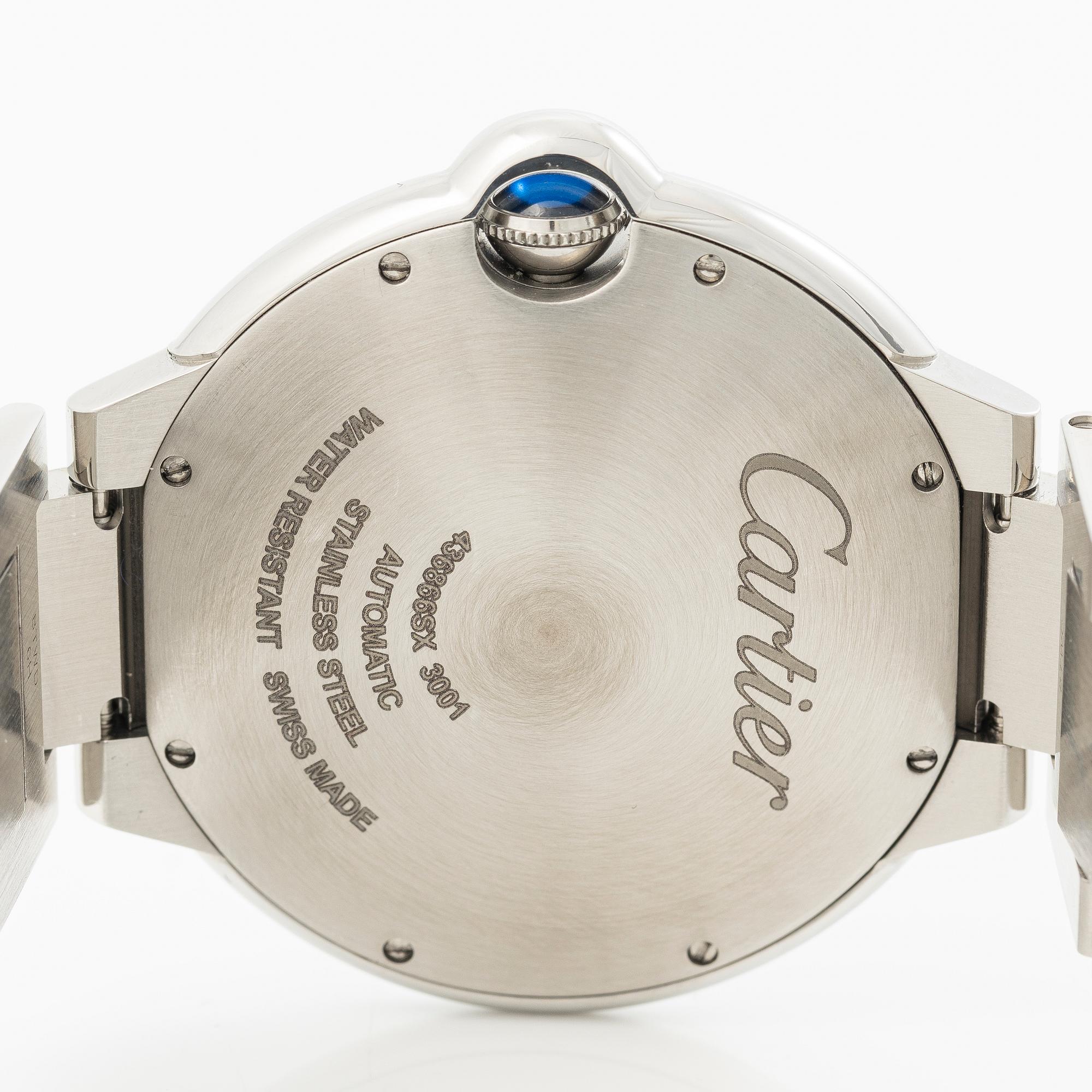 Cartier, Ballon Bleu de Cartier, wristwatch, 42 mm.