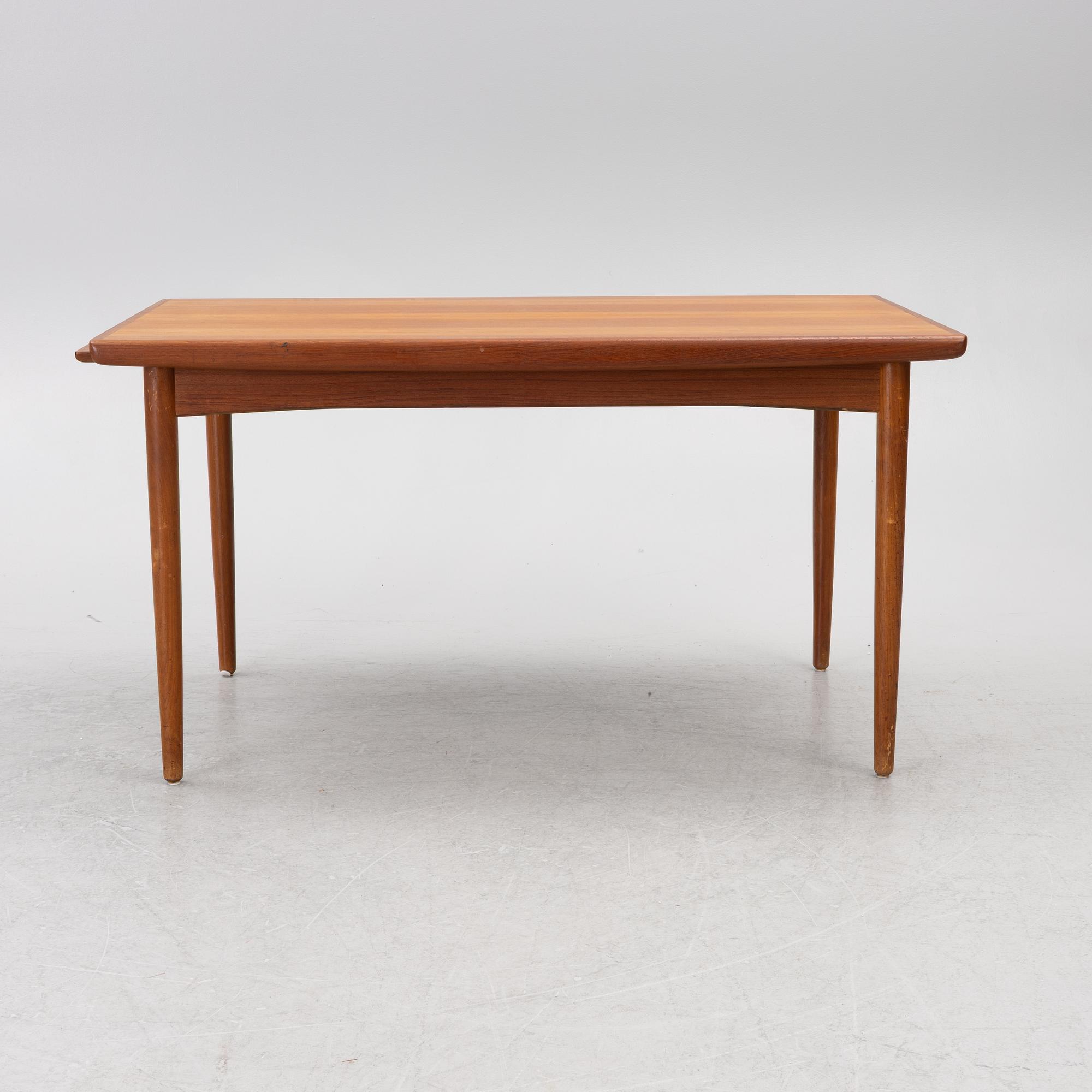 A 1960's dining table, Skovby factory Denmark.