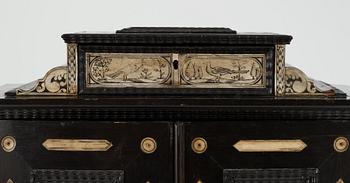 A Swedish cabinet from the late 17th century.