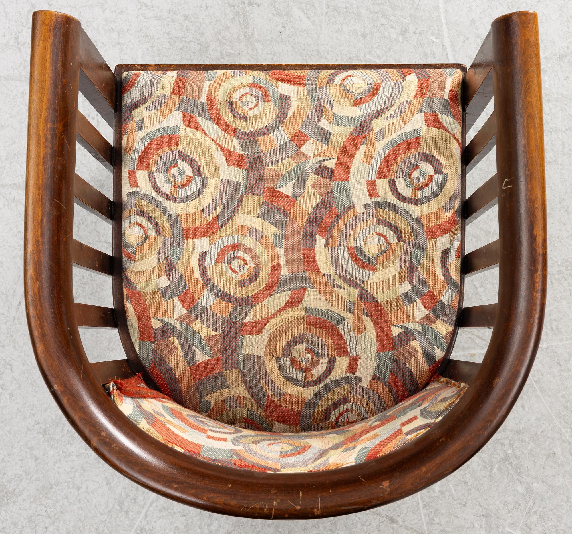 A three-piece sitting room suite, early 1900s.