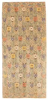 111. Märta Måås-Fjetterström, a drape, "Rågen", flat weave, ca 275 x 127 cm, signed AB MMF.