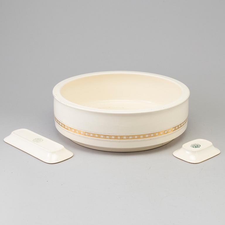 3 pcs of earthenware service from Villeroy & Boch, 20th century.
