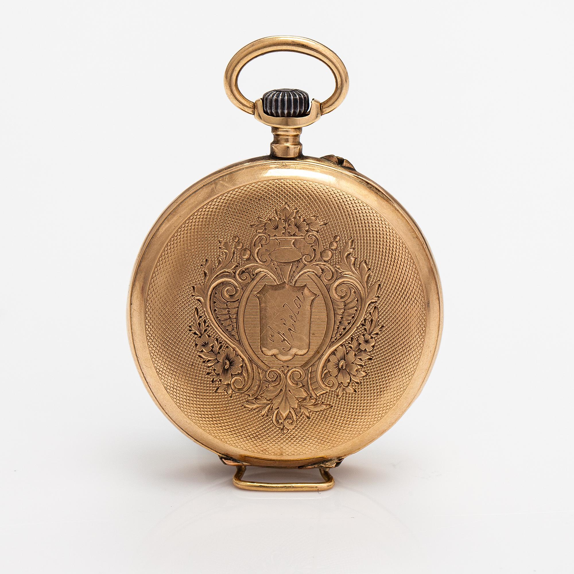 Pocket watch, 33 mm.