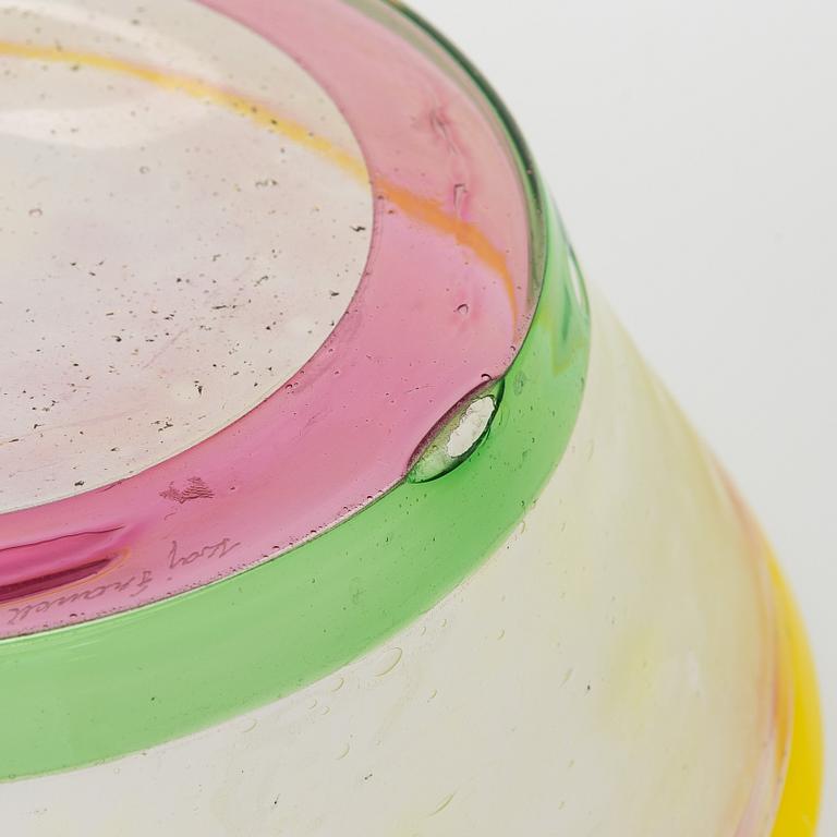 Kaj Franck, skål, signerad Kaj Franck Nuutajärvi Notsjö.