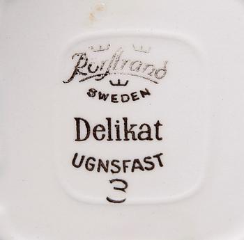 PARTI PORSLIN, 7 delar, bla Rörstrand, 1950-tal.