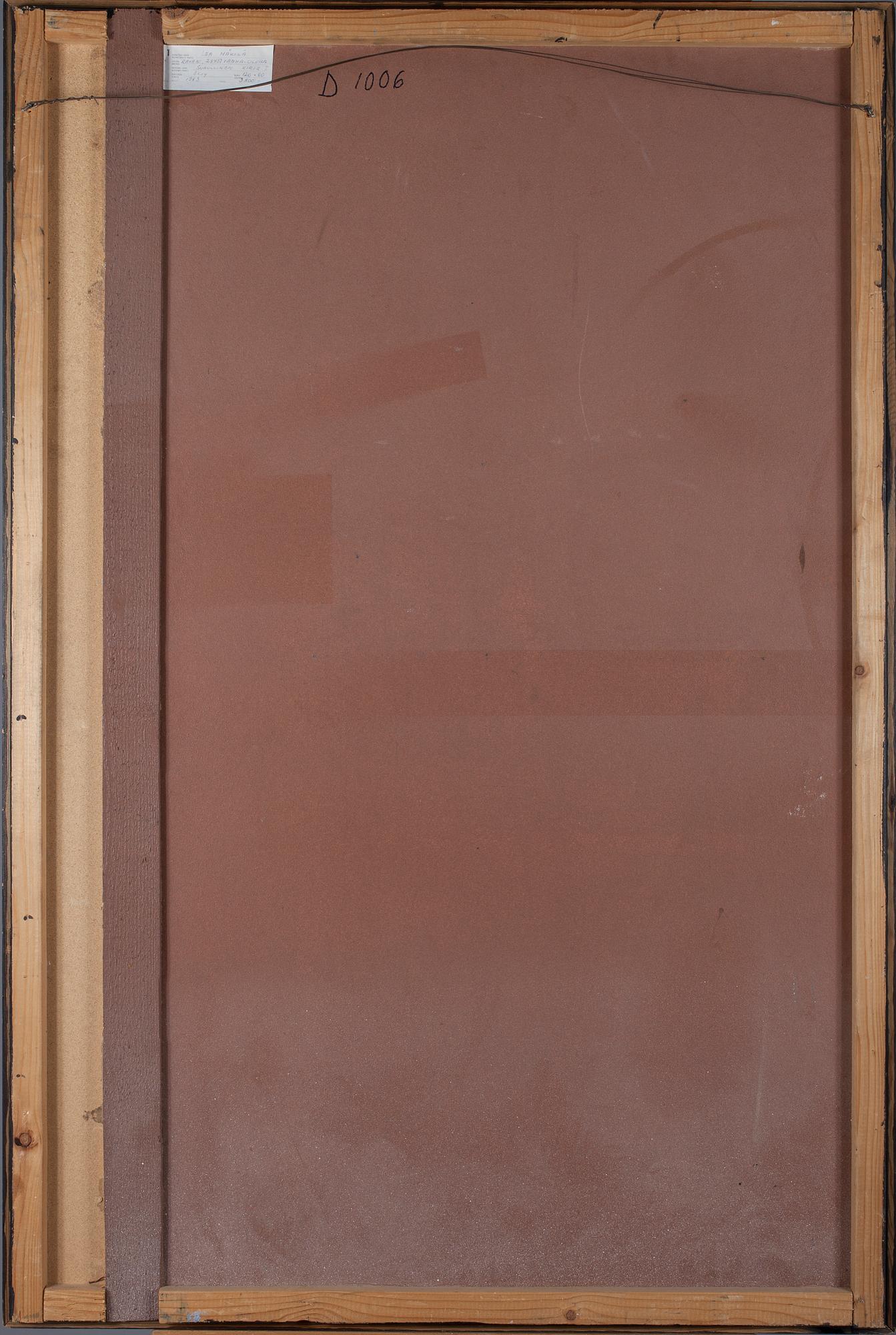 LEA MÄKILÄ, olja på skiva, signerad och daterad -83.