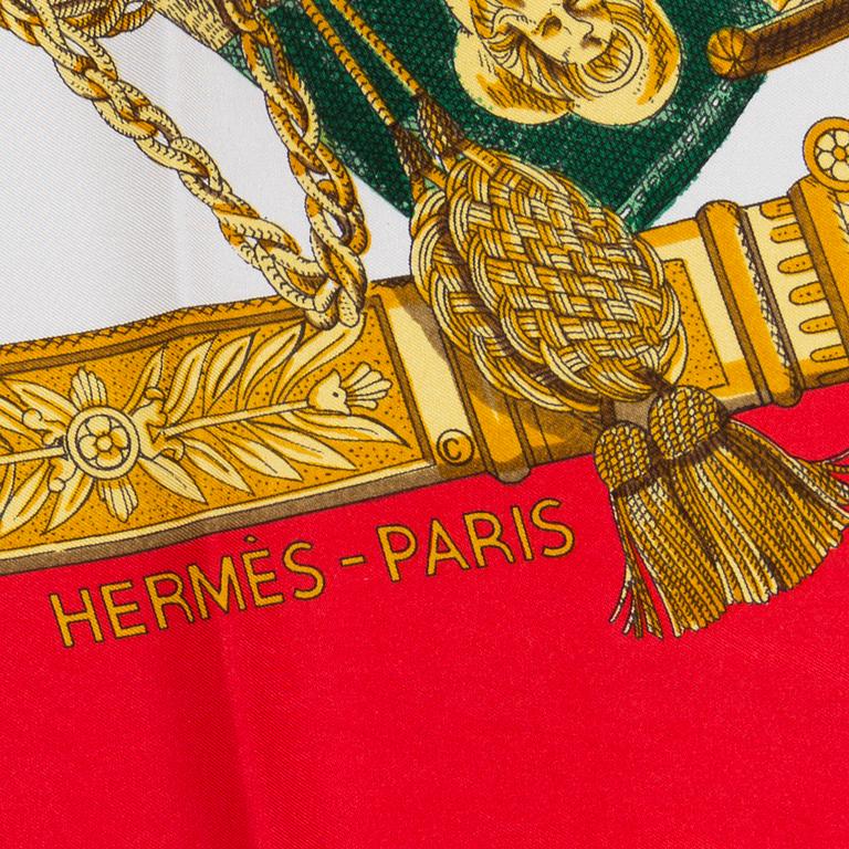 SCARF, "Grand uniforme", Hermès.