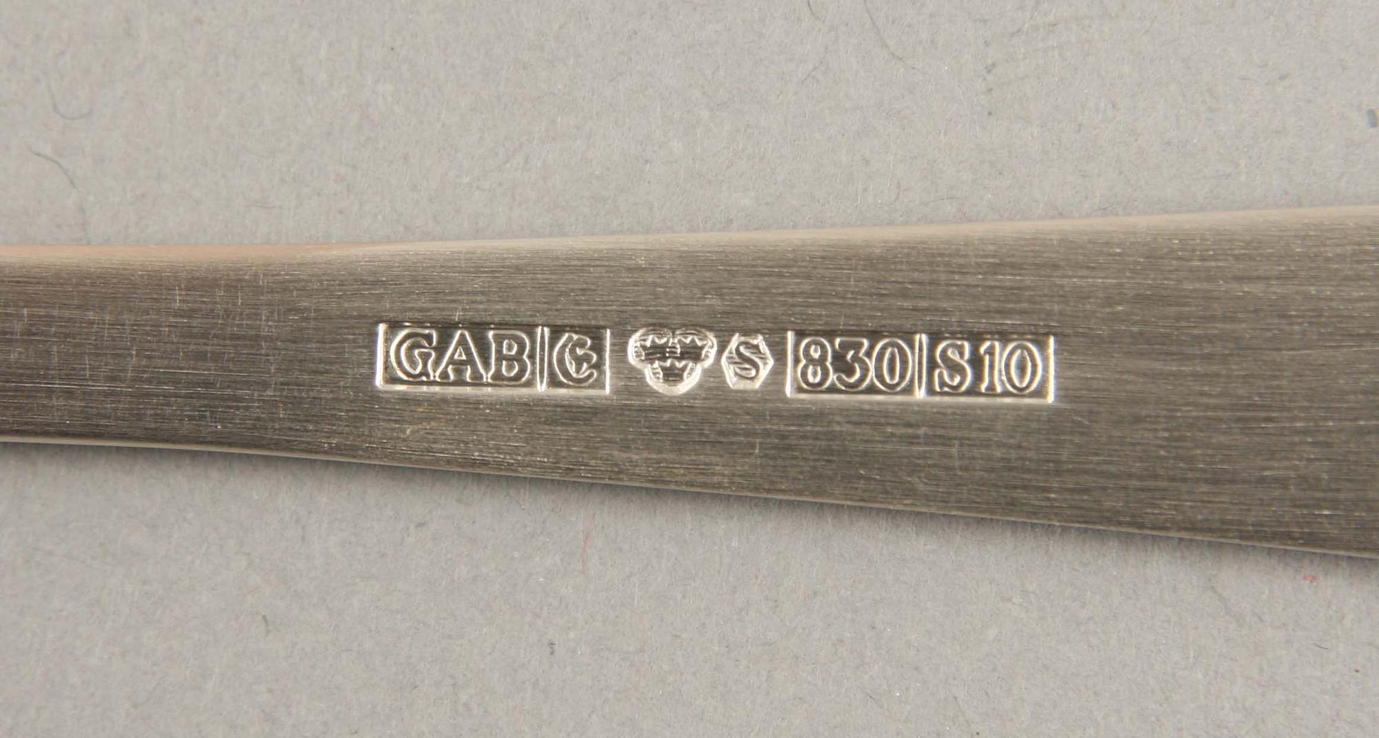 BESTICKDELAR, 36 delar, silver, "Rosenholm", GAB.