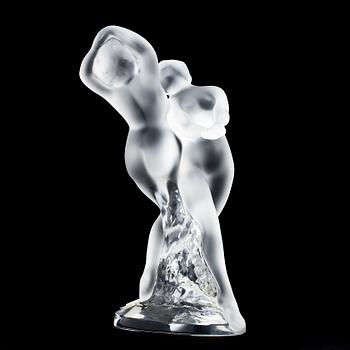 FIGURIN, glas, Lalique, sign. "Lalique R France".