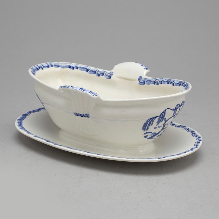 A 96 piece creamware dinner service 'India' from Gustavsberg.