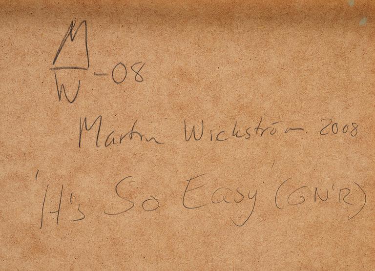 Martin Wickström, "It's so easy".