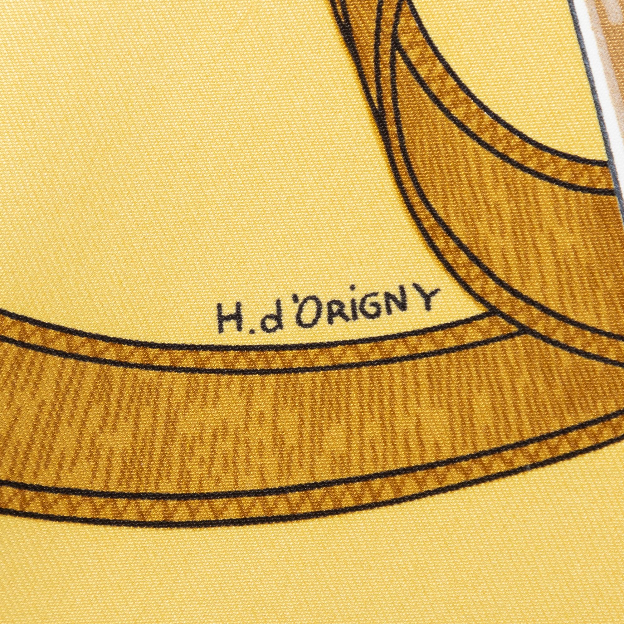 Hermès, scarf, "Eperon d'Or".