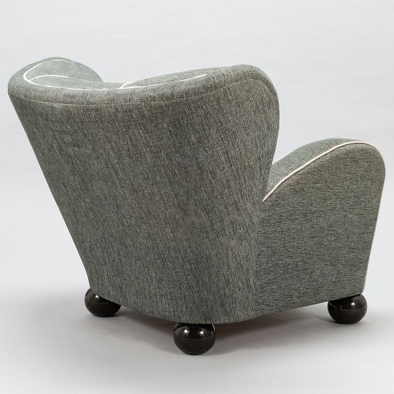 MÄRTA BLOMSTEDT, fåtölj, Aulanko-modellen. Formgiven 1939.