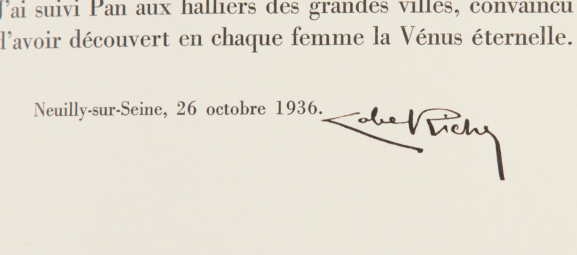 Alméry Lobel-Riche, kansio eroottisia etsauksia, "Arabesques Intimes".