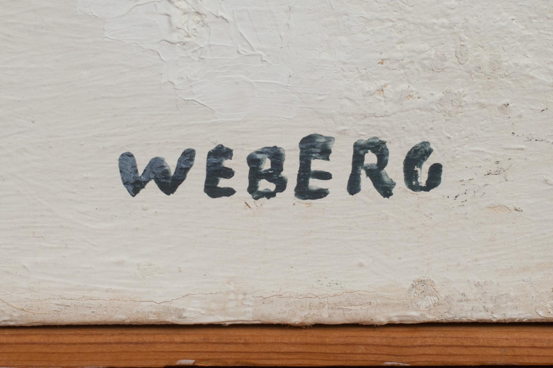 WILLIE WEBERG, olja på duk, signerad.