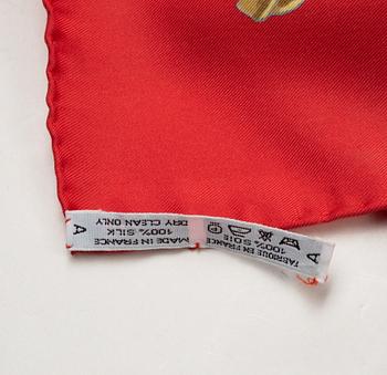 Hermès, scarf, "Marine et Cavalerie".