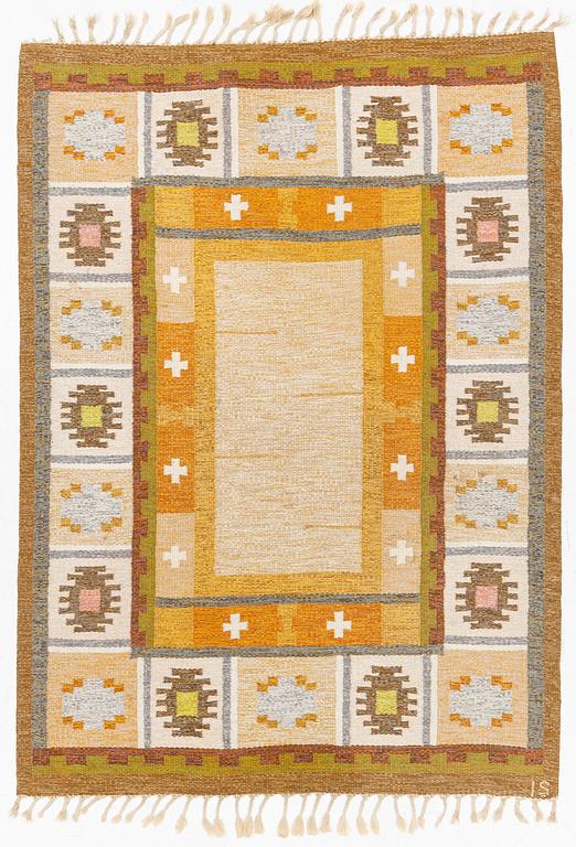 Ingegerd Silow, rug, flat weave, approx. 234 x 168 cm.