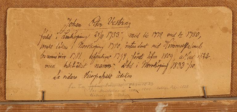 Axel Johan Fägerplan, tillskriven, olja på duk/pannå.