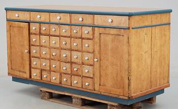 KÖPMANSDISK, enligt uppgift från ett Apotek, Jämtland, 1800/1900-tal.