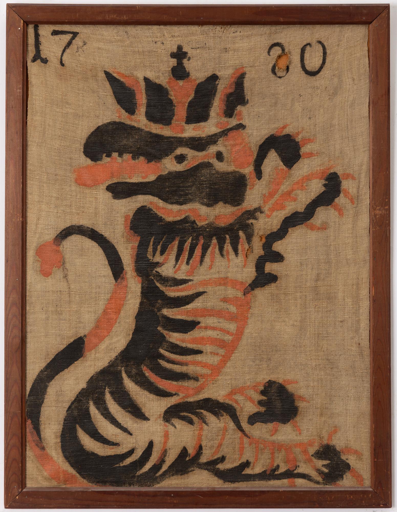 Vargfana/Varglapp, 1700-tal.