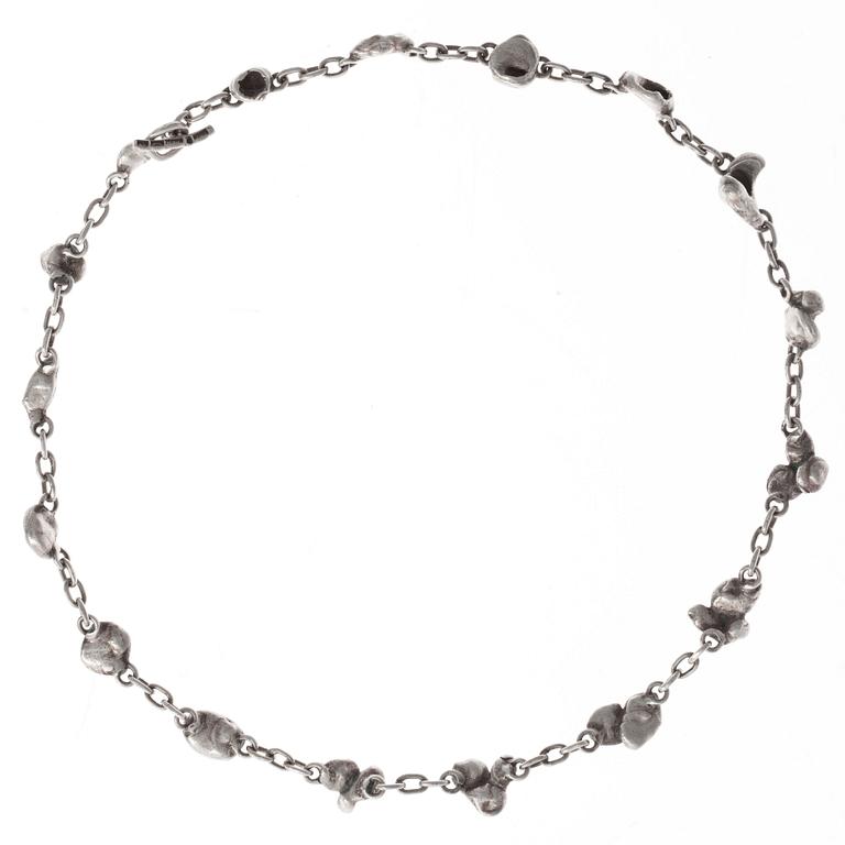 Bertel Gardberg, HALSBAND, 916 silver, BRG Helsingfors 1954.