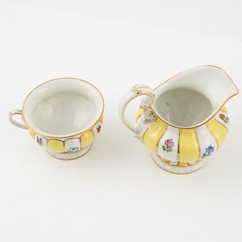 Teservis, 14 delar, porslin, Meissen, Tyskland, 1900-tal.