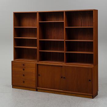 BØRGE MOGENSEN, bokhylla, 4 sektioner. "Öresund", Karl Andersson & Söner, 1960-tal.