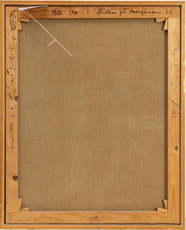 Leopold Fare, "Flickan på morgonen".