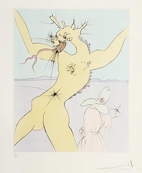 525. Salvador Dalí, FRÅN SERIEN "JAPANESE FAIRY TALES".
