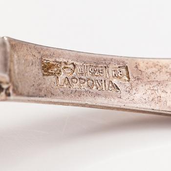 Zoltan Popovits, Armband "Agena", sterlingsilver. Lapponia 1987.