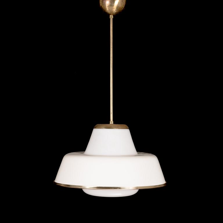 Lisa Johansson-Pape, A ceiling lamp model 61-347 from Stockmann Orno, mid-20th century. Height circa 75 cm.