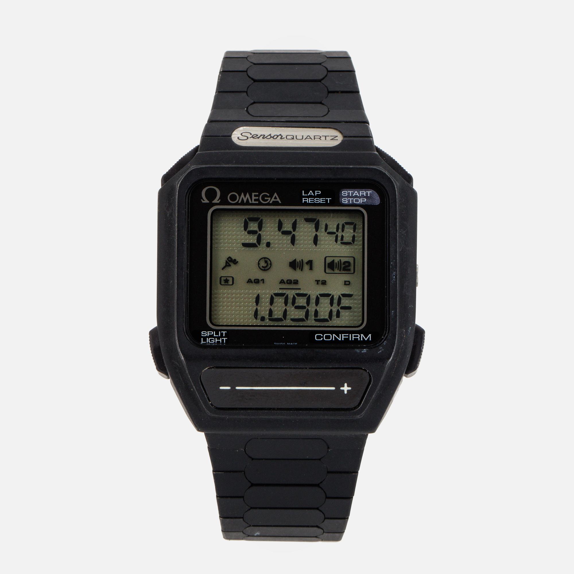 OMEGA, Seamaster, Sensor, wristwatch, 34,5 x 36 (42,5) mm, LCD,