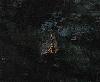 Alma Holsteinson, Under the parasol.