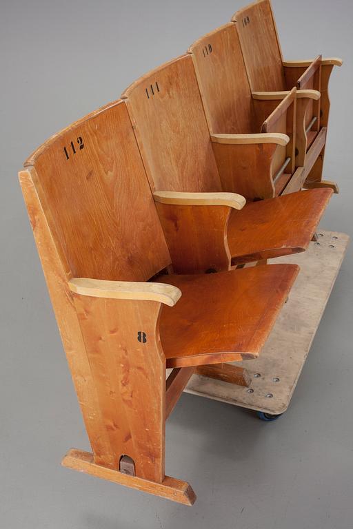 BIOGRAFBÄNK, omkring 1900-talets mitt.